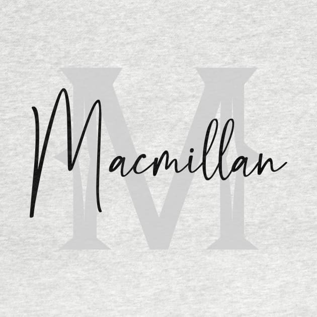 Macmillan Second Name, Macmillan Family Name, Macmillan Middle Name by Huosani